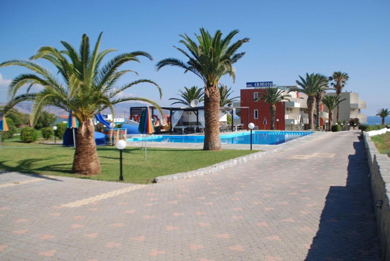 Ermioni Hotel Paralia Kourna ภายนอก รูปภาพ
