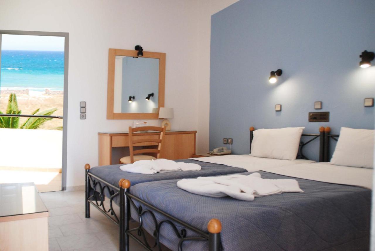 Ermioni Hotel Paralia Kourna ภายนอก รูปภาพ